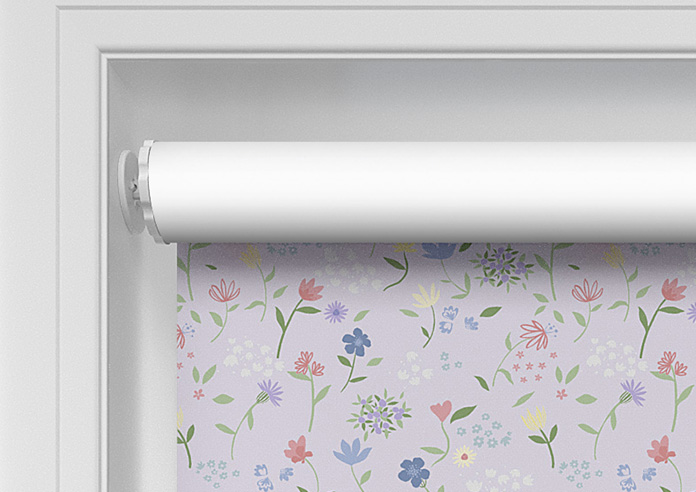Cottage Garden, Purple Mauve - Twist&Fit Roller Blind - Image 10